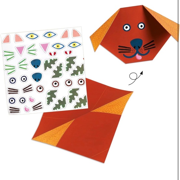 Djeco Origami Animal Kit - Picture 4 of 7